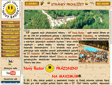 Tablet Screenshot of novyradov.cz